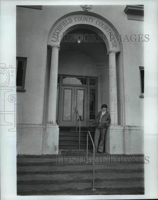 1978 Press Photo Paul Clemens in "A Death in Canaan" on CBS-TV - nop13464