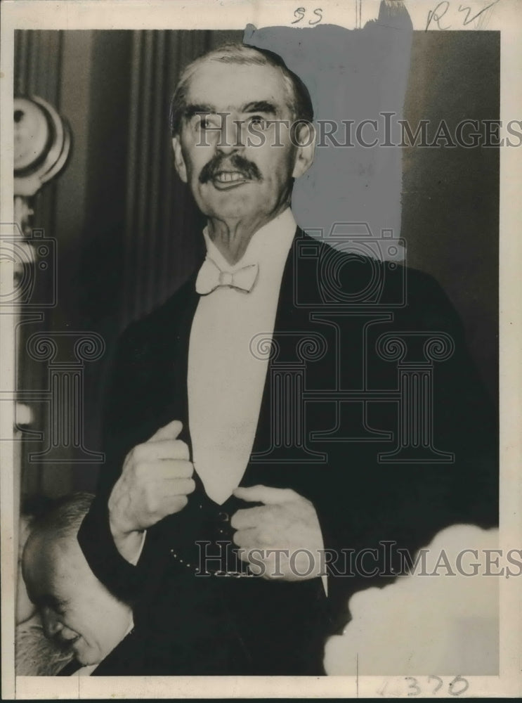 1989 Press Photo Neville Chamberlain, British Conservative politician.- Historic Images