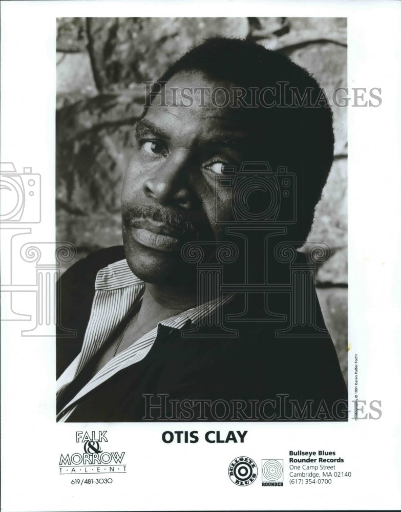 1991 Press Photo Otis Clay - nop15556- Historic Images