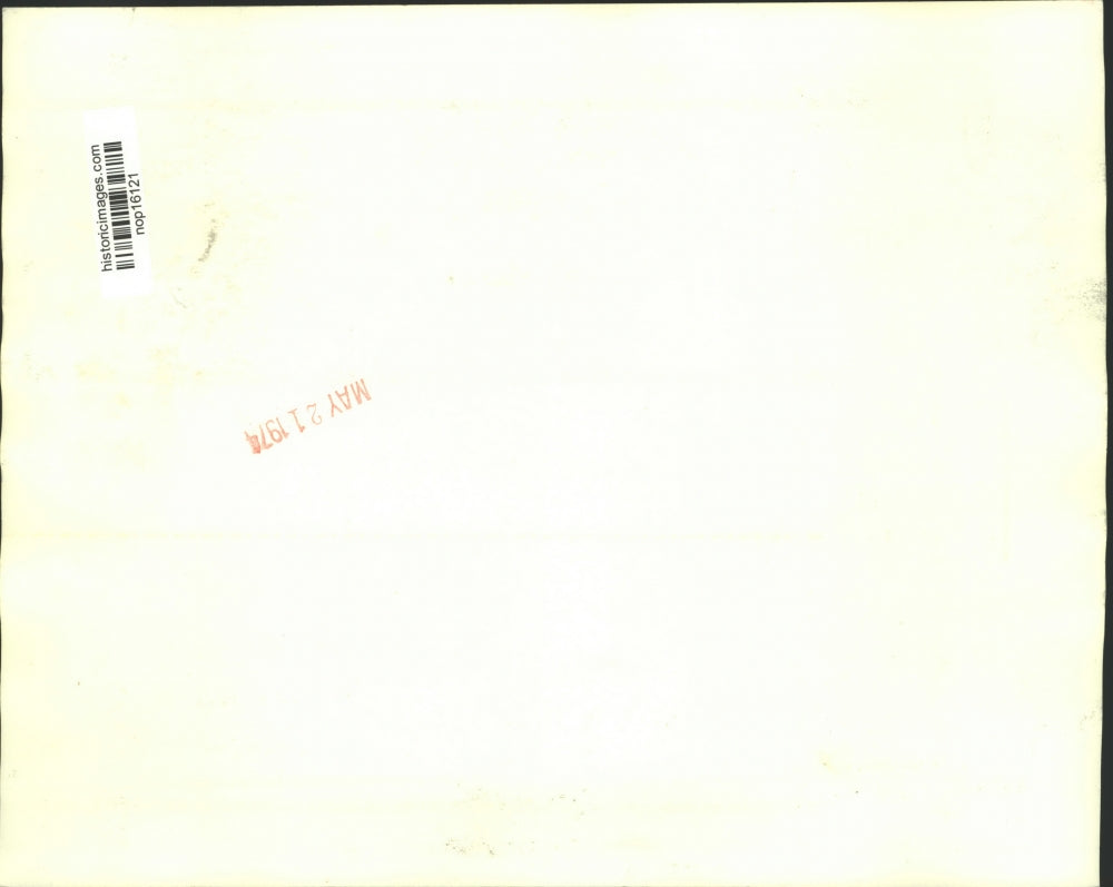 1974 Press Photo Walter Cronkite and William Farr arrive at Los Angeles court.