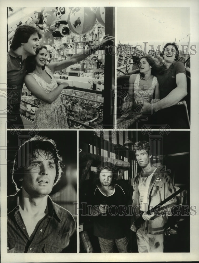 1980 Press Photo Tony Craig, Margo McKenna &amp; Shirley Stoler on The Edge of Night