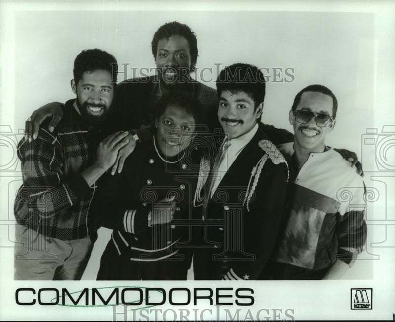 Load image into Gallery viewer, 1995 Press Photo The Commodores, entertainers and recording artists for Motown
