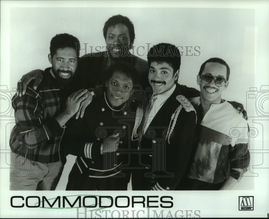 1995 Press Photo The Commodores, entertainers and recording artists for Motown