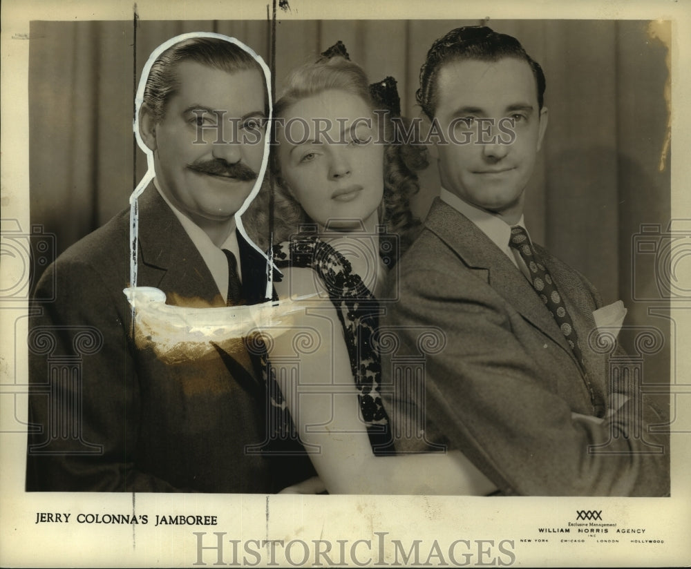 1946 Press Photo Jerry Colonna&#39;s Jamboree - nop18640