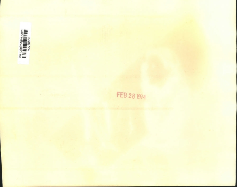 1974 Press Photo Movie Director Vittorio de Sica With Actress Sophia Loren