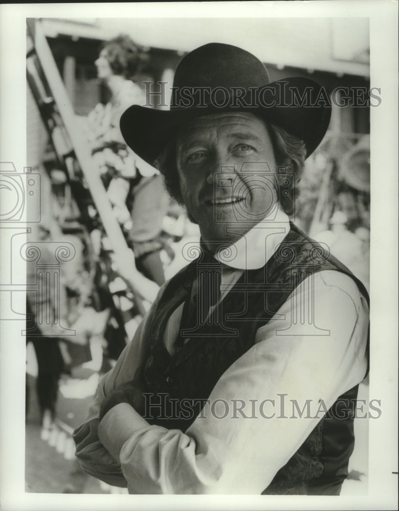1974 Press Photo Richard Crenna stars in Honky Tonk, on NBC. - nop19883