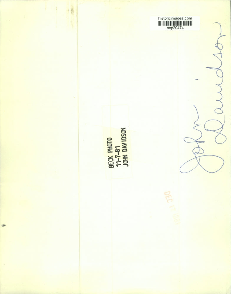 Press Photo John Davidson star of "The John Davidson Show," Group W Production