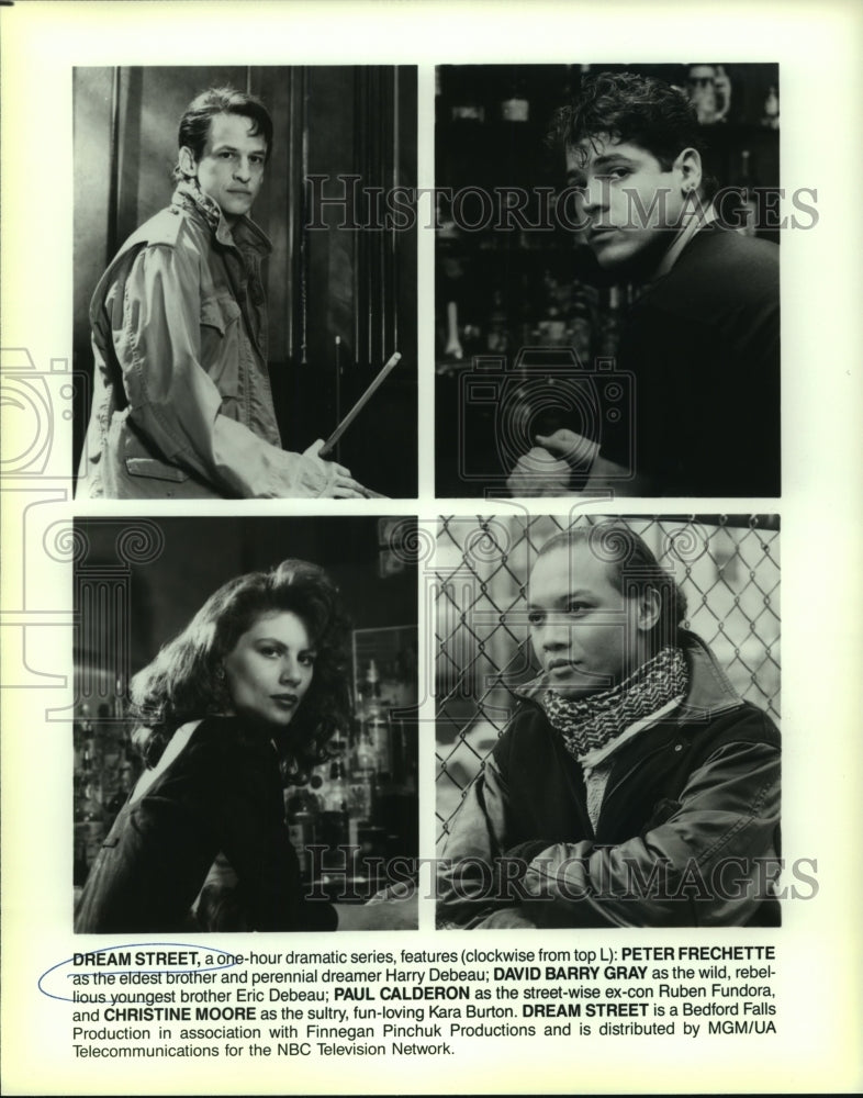 Press Photo &quot;Dream Street&quot; Cast Peter Frechette, David Barry Gray, etc.- Historic Images