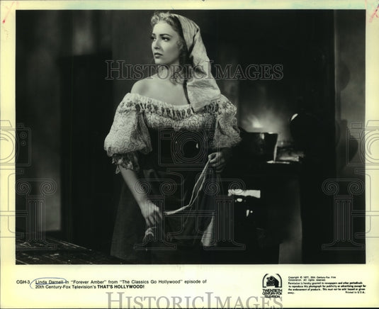 1976 Press Photo Linda Darnell in "Forever Amber," 20th Century-Fox - nop21128