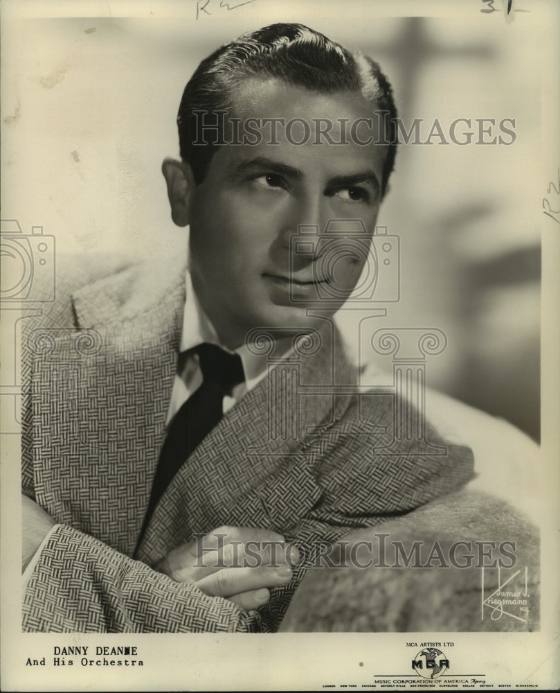 1956 Press Photo Danny Deanne and His Orchestra. - nop21980
