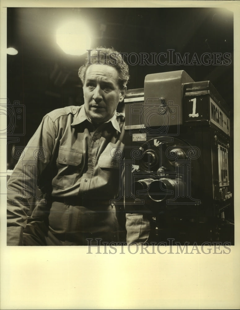 1956 Press Photo Kenny Delmar stars in The Gentle Grafter, on NBC. - nop21996