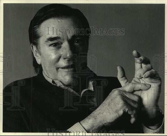1989 Press Photo Cajun Balladeer John Du Bois - nop22871
