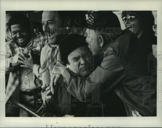 1979 Press Photo Actors Danny De Vito, Jack Albertson in "Valentine" - nop24449