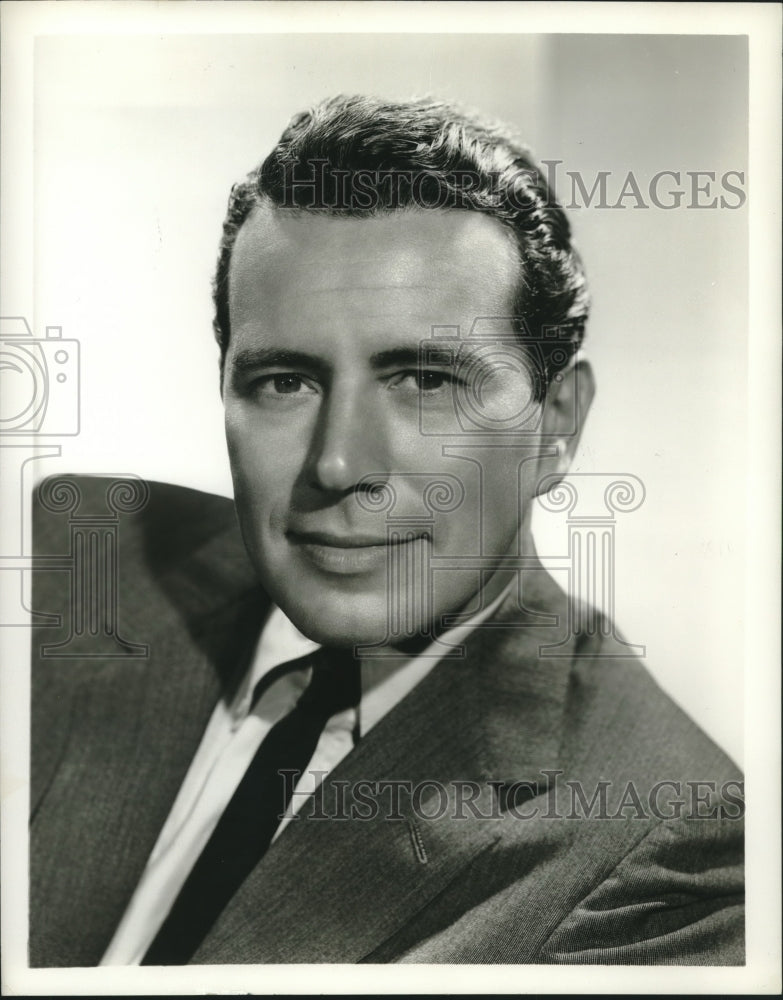1957 Press Photo John Forsythe, actor - nop24787