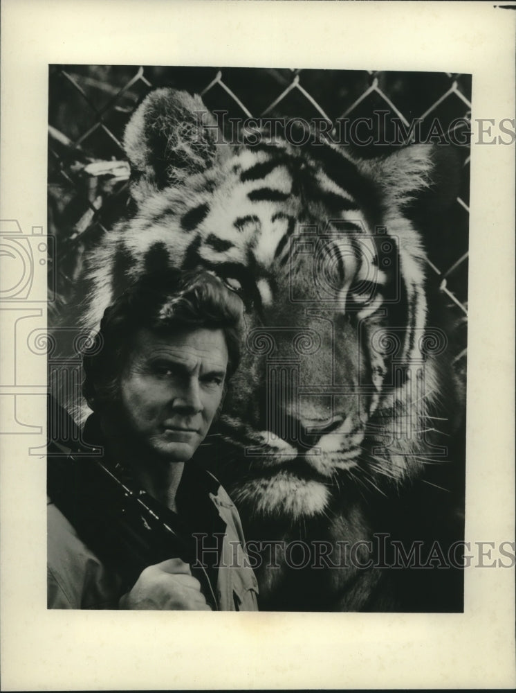 1978 Press Photo Steve Forrest, &quot;Maneaters Are Loose!&quot; - nop24974- Historic Images