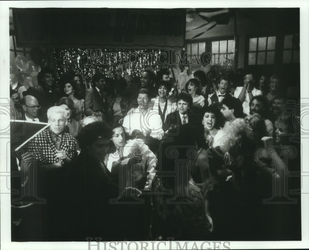 1987 Press Photo Cast members of television's "Fame," School of Performing Arts- Historic Images