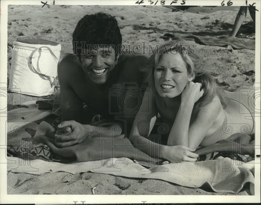 1978 Press Photo Erik Estrada and Sondra Theodore, "CHiPs" - nop25590- Historic Images