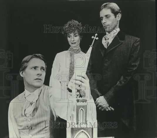 1981 Press Photo Courtney Burr and co-stars "The Elephant Man" - nop25647- Historic Images