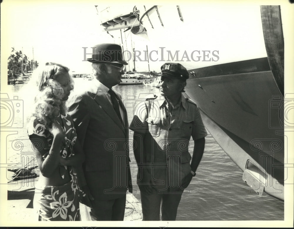 1979 Press Photo Bonnie Ebsen &amp; Buddy Eden, &quot;The Paradise Connection - nop25664- Historic Images