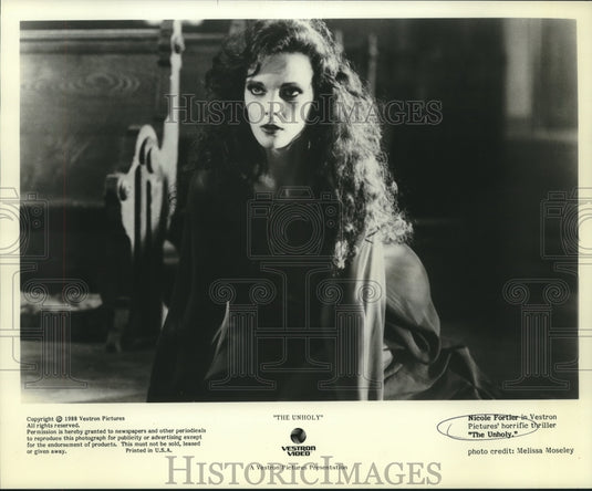 1988 Press Photo Nicole Fortier, 