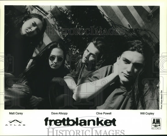 1994 Press Photo Clive Powell and members of Fretblanke - nop25773- Historic Images
