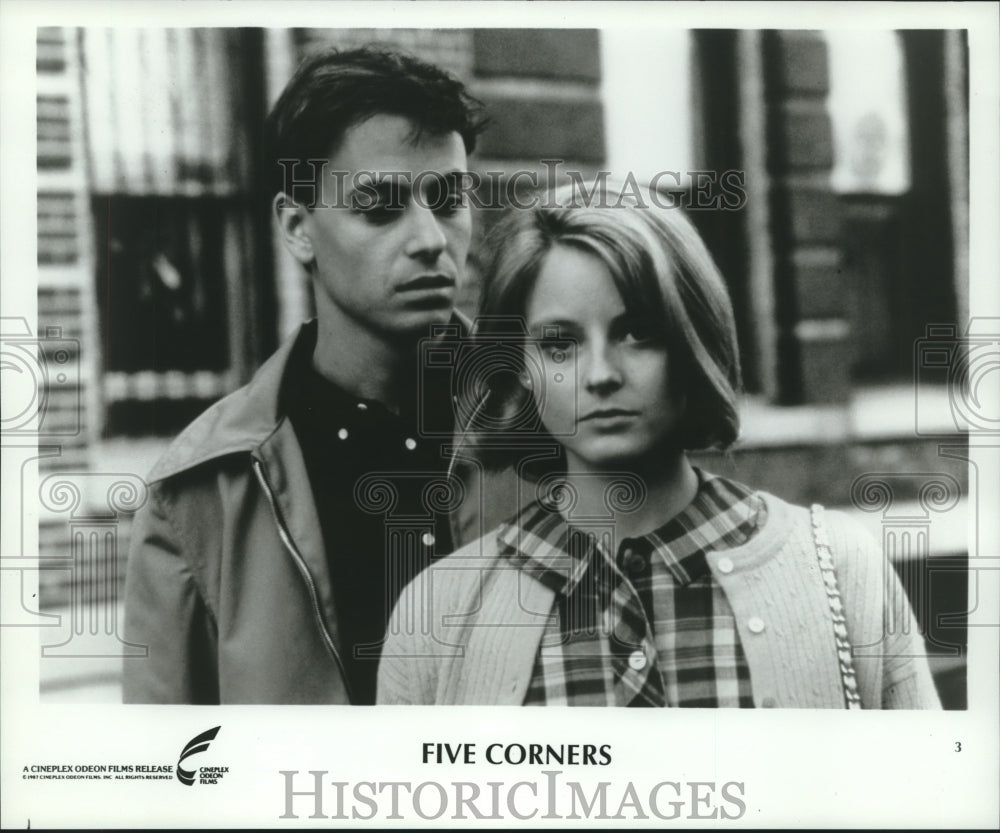 Press Photo Jodie Foster, &quot;Five Corners&quot; - nop25869- Historic Images