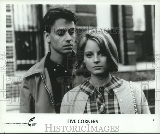 Press Photo Jodie Foster, "Five Corners" - nop25869- Historic Images