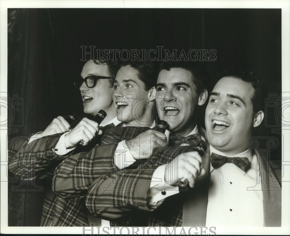 Press Photo &quot;Forever Plaid,&quot; musical group - nop25907- Historic Images