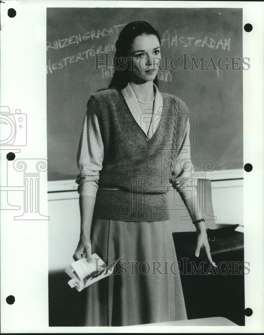 1985 Press Photo Janet Eilber as Joanne Braithwaite, "The Best Times"- Historic Images
