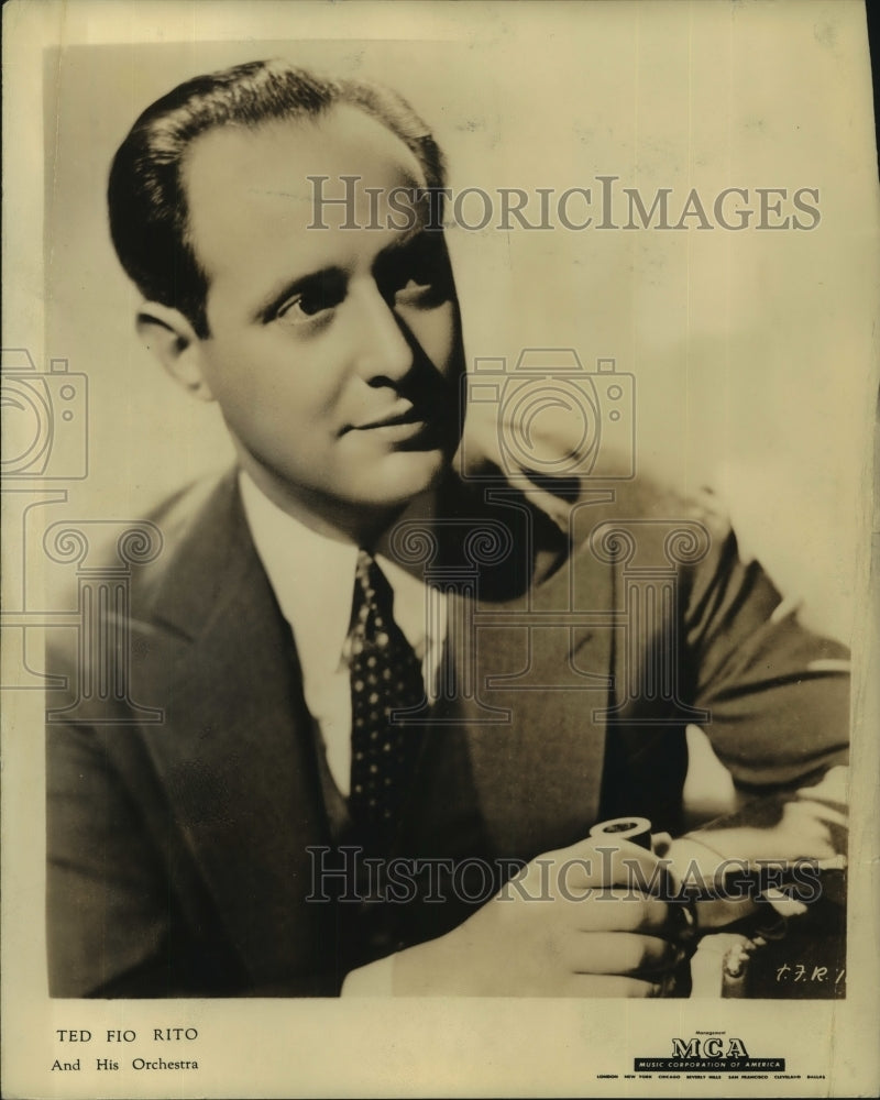 1944 Press Photo Ted Fio Rito, musician - nop27974