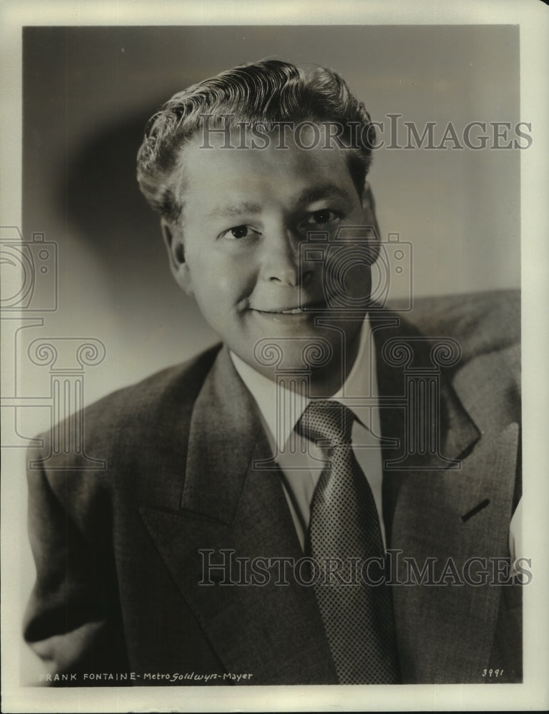 1950 Press Photo Frank Fontaine - nop27994