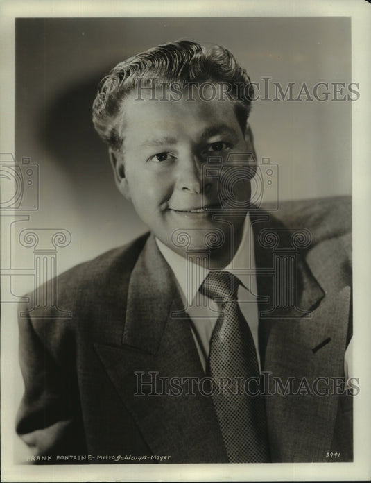 1950 Press Photo Frank Fontaine - nop27994