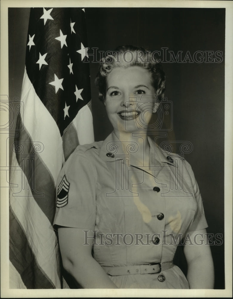 1956 Press Photo Actress Elisabeth Fraser - nop28044