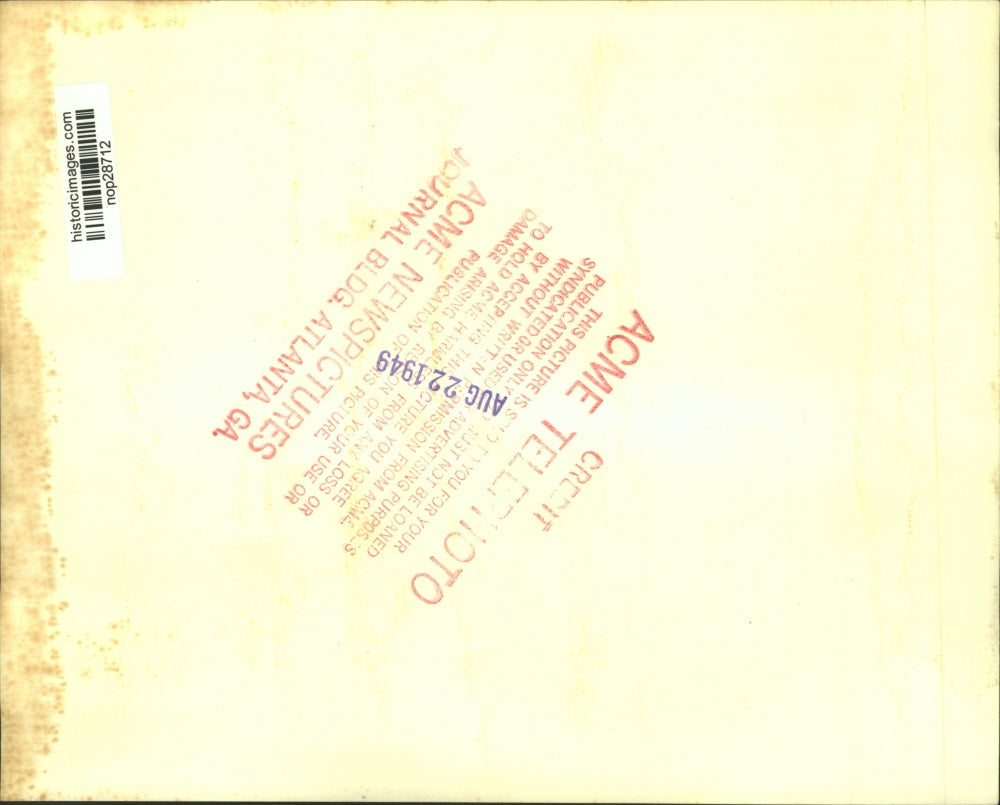 1949 Press Photo Actress Greer Garson with husband Buddy Fogelson, Texas oilman