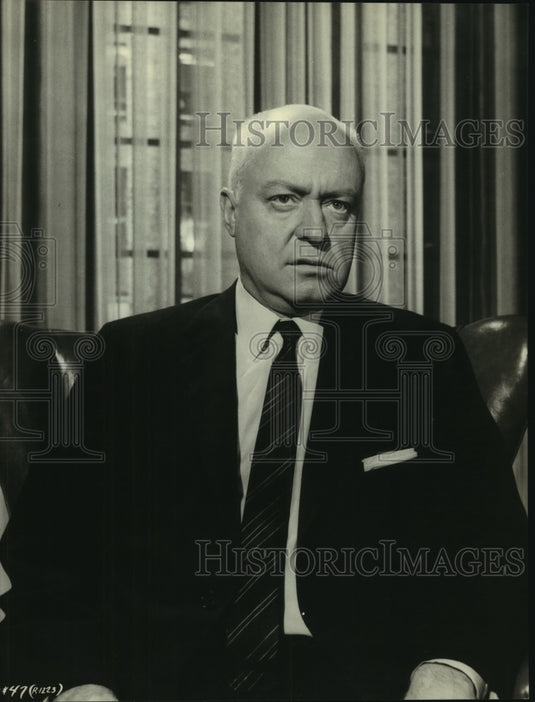 1963 Press Photo Larry Gates - nop28974