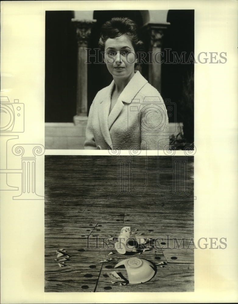1963 Press Photo Catherine Gaskin, author of &quot; The Tilsit Inheritance&quot;