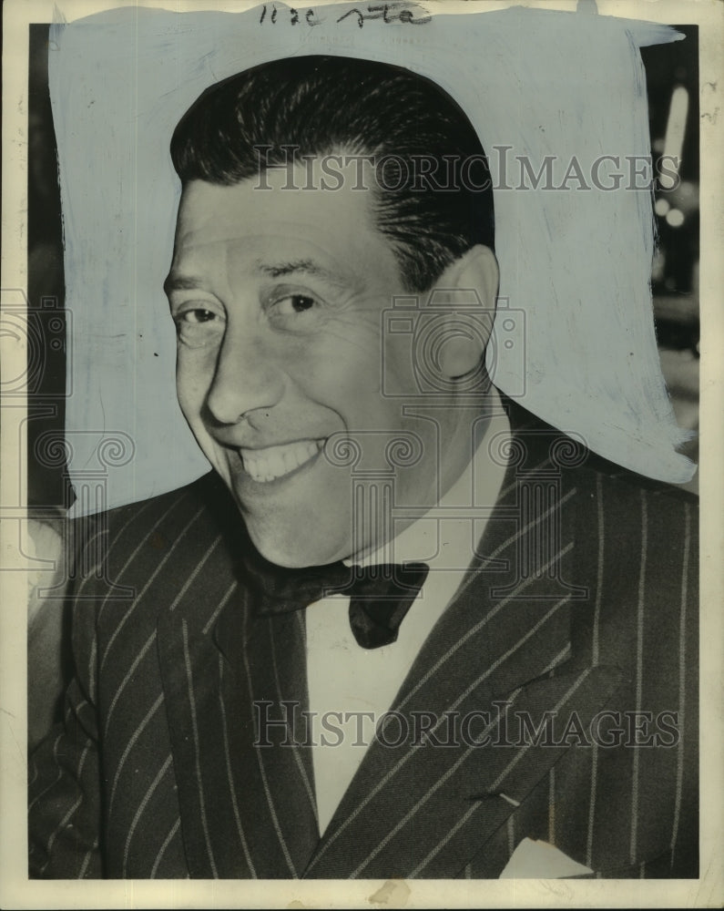 1956 Press Photo Fernandel - nop29588