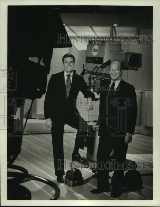 1978 Press Photo Leonard H. Goldenson and Elton H. Rule, ABC Executives