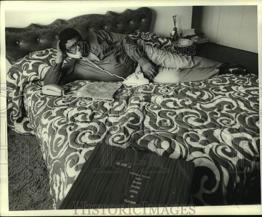 1970 Press Photo Rosey Grier - nop31948