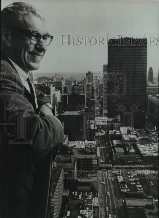 1966 Press Photo Edward Hall, Author - nop33060