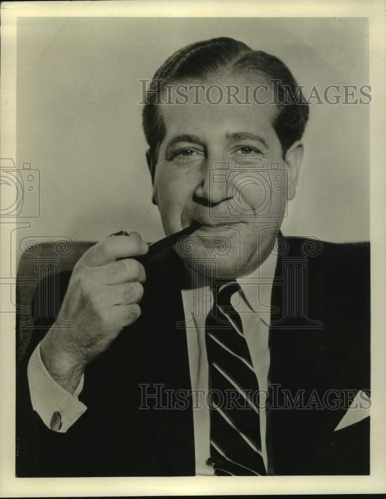 1959 Press Photo Editor Fred Hechinger - nop33372