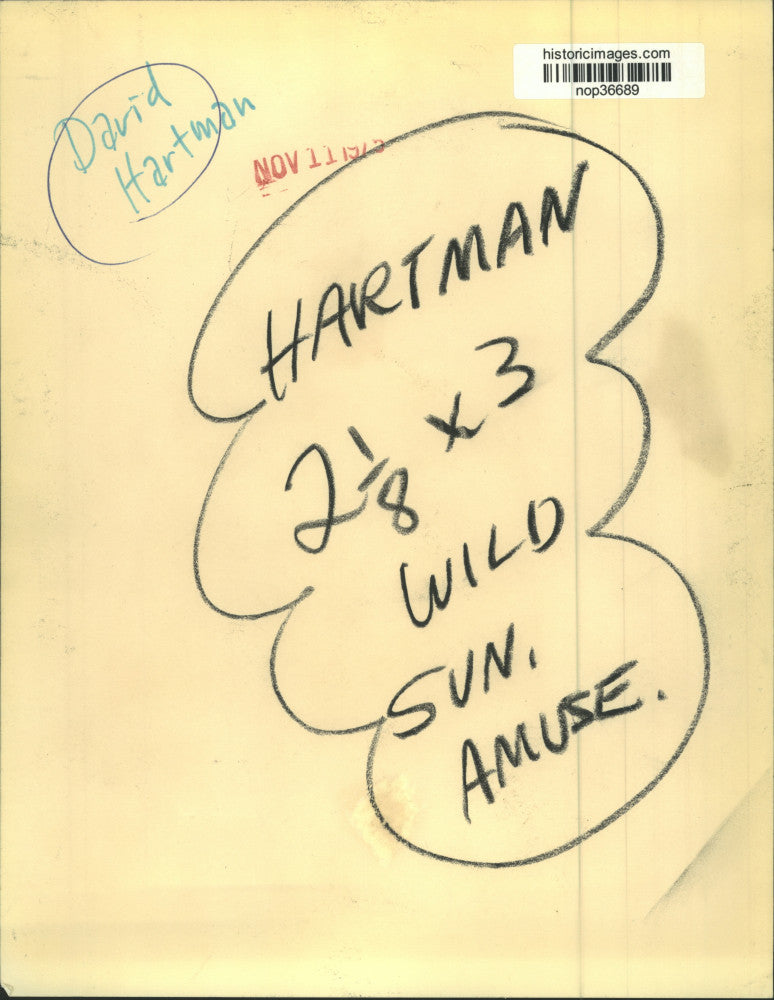 1975 Press Photo David Hartman, Host, Actor - nop36689