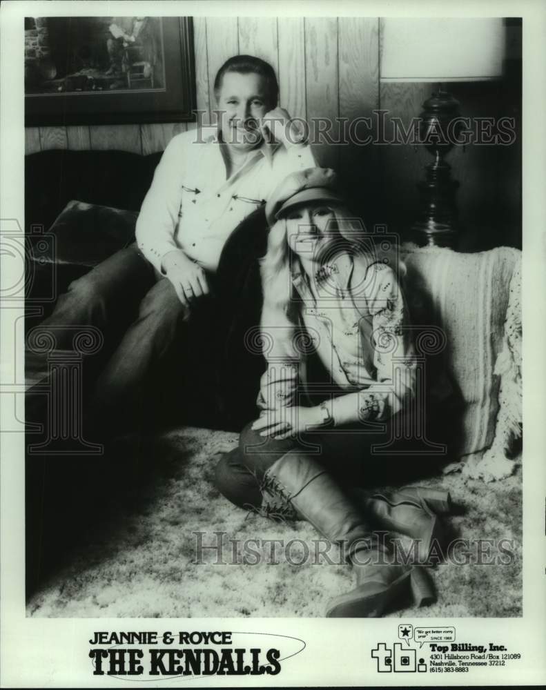 Press Photo Jeannie &amp; Royce - &quot;The Kendalls&quot; - nop38170- Historic Images