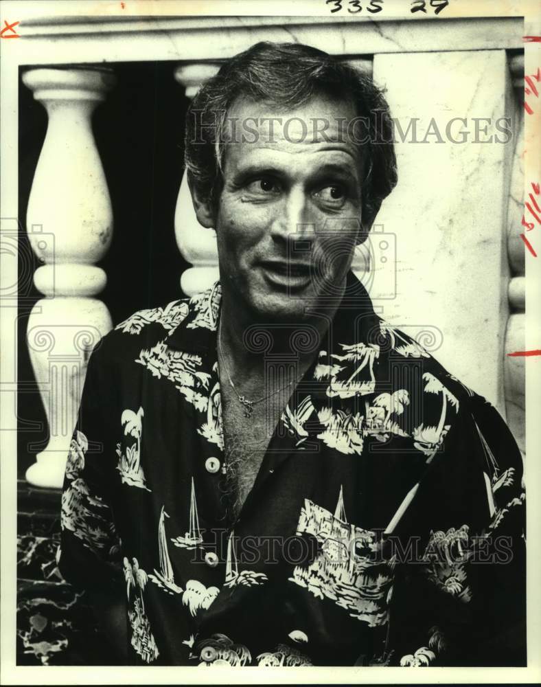 1980 Press Photo Larry Kent, American film actor and producer. - nop39170