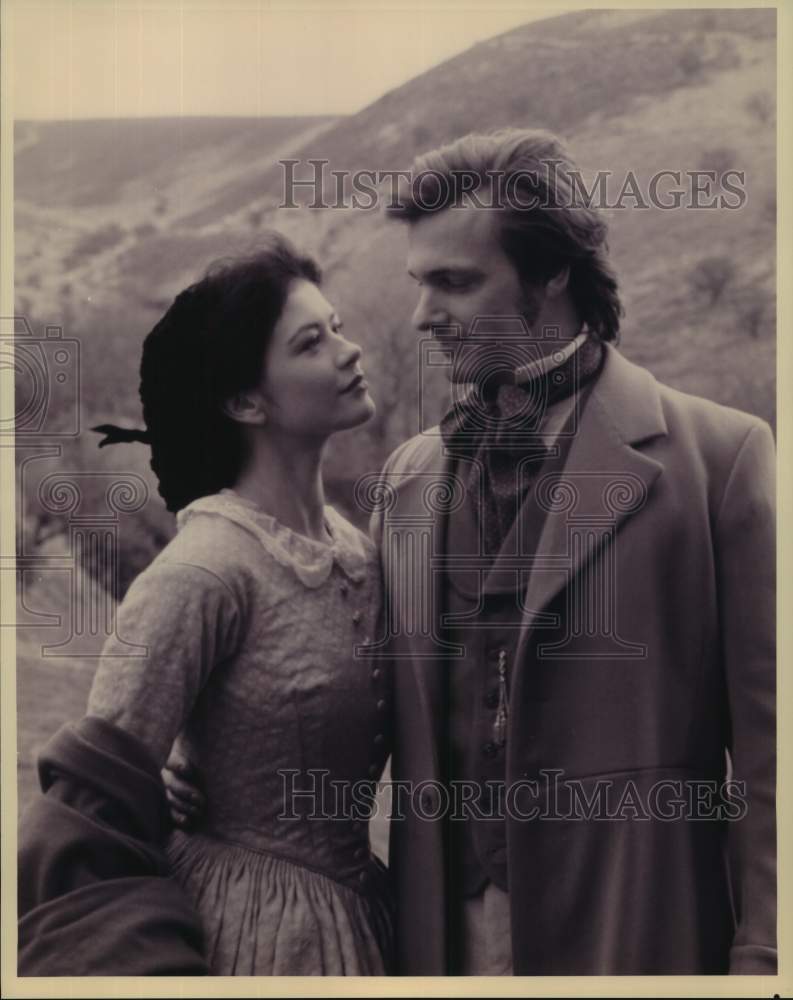 1994 Press Photo Catherine Zeta Jones, Ray Stevenson- "The Return of the Native"