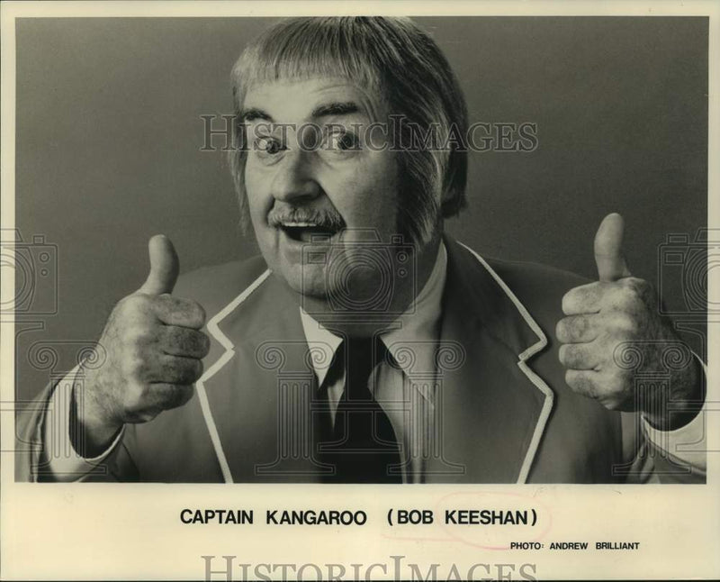 Load image into Gallery viewer, 1991 Press Photo Captain Kangaroo (Bob Keeshan) - nop40278
