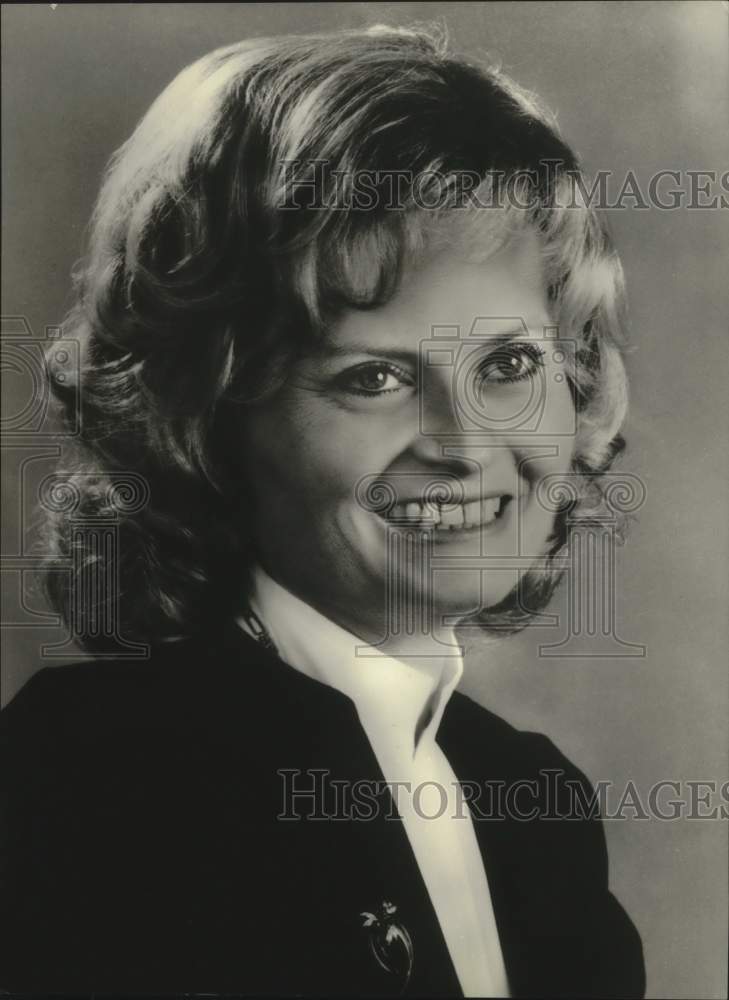 1986 Press Photo Hannelore Kohl, wife of German Chancellor Helmut Kohl- Historic Images