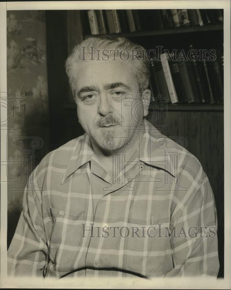 1950 Press Photo John Lair, Writer of &quot;Renfro Valley&quot; - nop41192