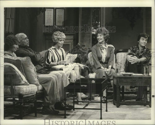 1976 Press Photo Kelly Lange, Penny Marshall & Dody Goodman on Take My Advice.