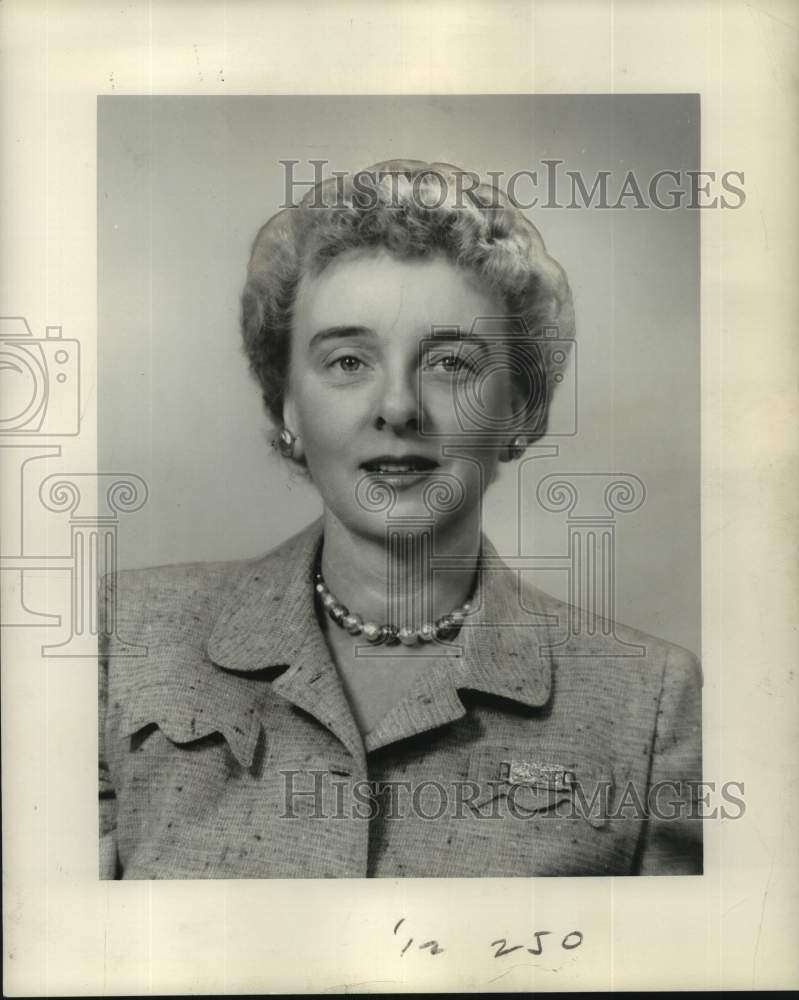 1955 Press Photo Frances Knight, Director Passport Office, Washington, D. C.